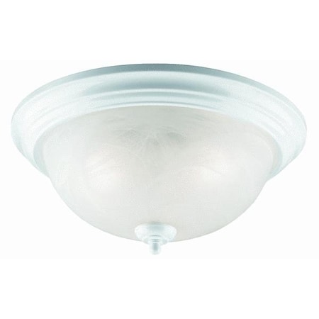 Home Impressions White Alabaster Ceiling Light Fixture